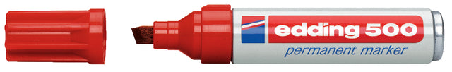 Stylo feutre edding 500 oblique rouge 2-7mm
