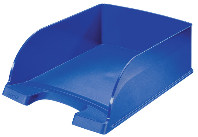 Leitz - Brievenbak leitz plus jumbo a4 blauw