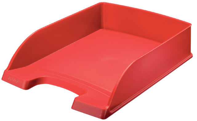 Leitz - Brievenbak leitz plus standaard a4 rood