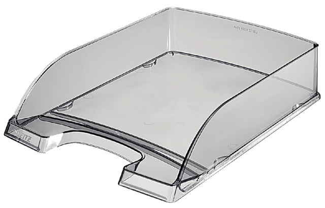 Leitz - Brievenbak leitz plus a4 transparant rookglas | 5 stuks
