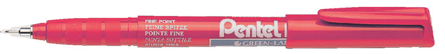 Feutre fin pentel nmf50 0.4mm rouge