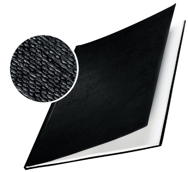 Leitz - Inbindomslag leitz 10.5mm hard zwart