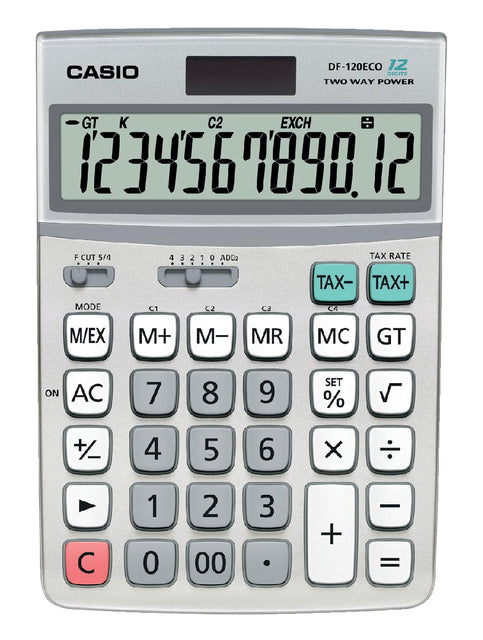 Casio - Rekenmachine casio df-120 eco