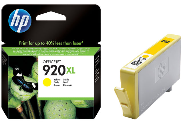 HP - Inktcartridge hp cd974ae 920xl geel