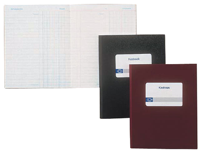 Livre de caisse Atlanta 210x165mm 192 pages 1 colonne bleu