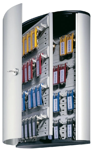 Durable - Sleutelkast durable 54 haken 302x280x118mm