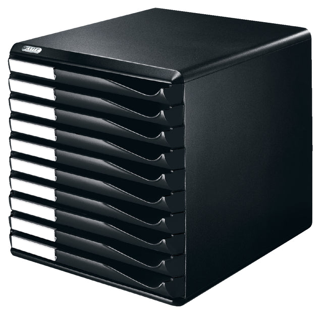 Bloc tiroir Leitz 5294 10 tiroirs noir