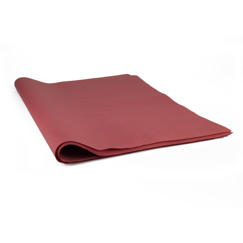 Klika - Vloeipapier bordeaux rood 50 x 75 cm 28 gram/m2