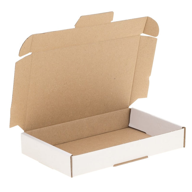 Klika - Brievenbusdoosjes 311 x 220 x 28 mm (a4 formaat) wit | 50 stuks