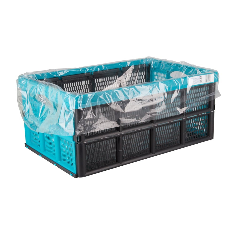 Klika - Kratzakken (pe) transparant 68 x 17 x 63 cm 50 micron (voor e1 en e2 krat)