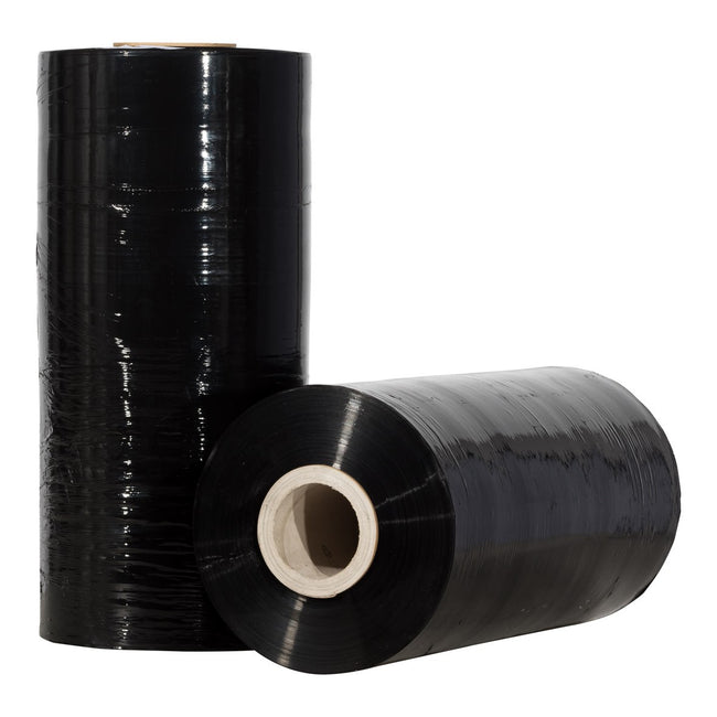 Klika - Machinewikkelfolie 23 micron 50 cm x 1390 meter 150% voorrek zwart