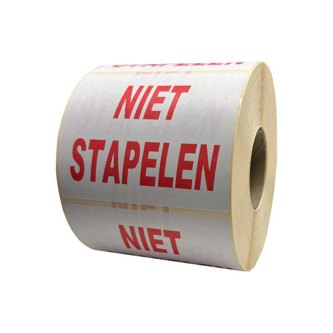 Klika - Niet selen etiketten 97 x 79 mm 1000 stuks per rol