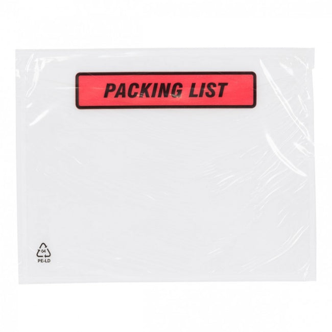 Klika - Paklijstenvelop 'packing list' 220 x 160 mm
