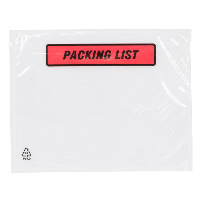 Klika - Paklijstenvelop 'packing list' 160 x 115 mm