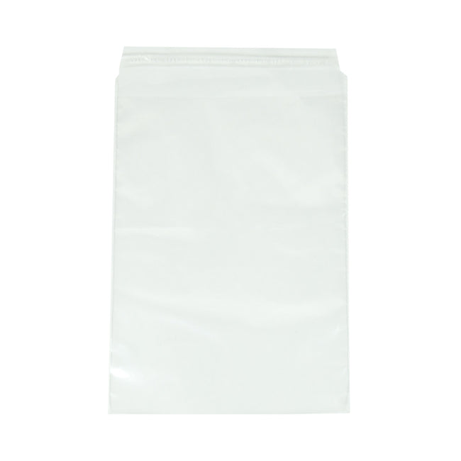 Klika - Plastic zakken met plakstrip (pe) 245 x 350 + 50 mm 50 micron