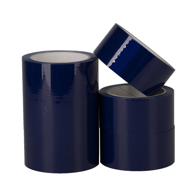 Klika - Pp acryl e low noise 28 micron 50 mm x 66 meter donkerblauw | 6 stuks