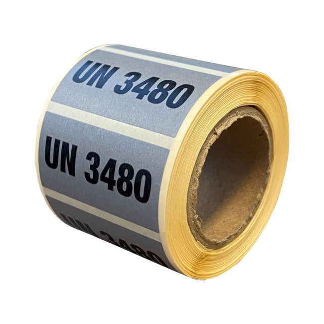 Klika - Etiketten 'un 3480' 25 x 50 mm 500 stuks per rol