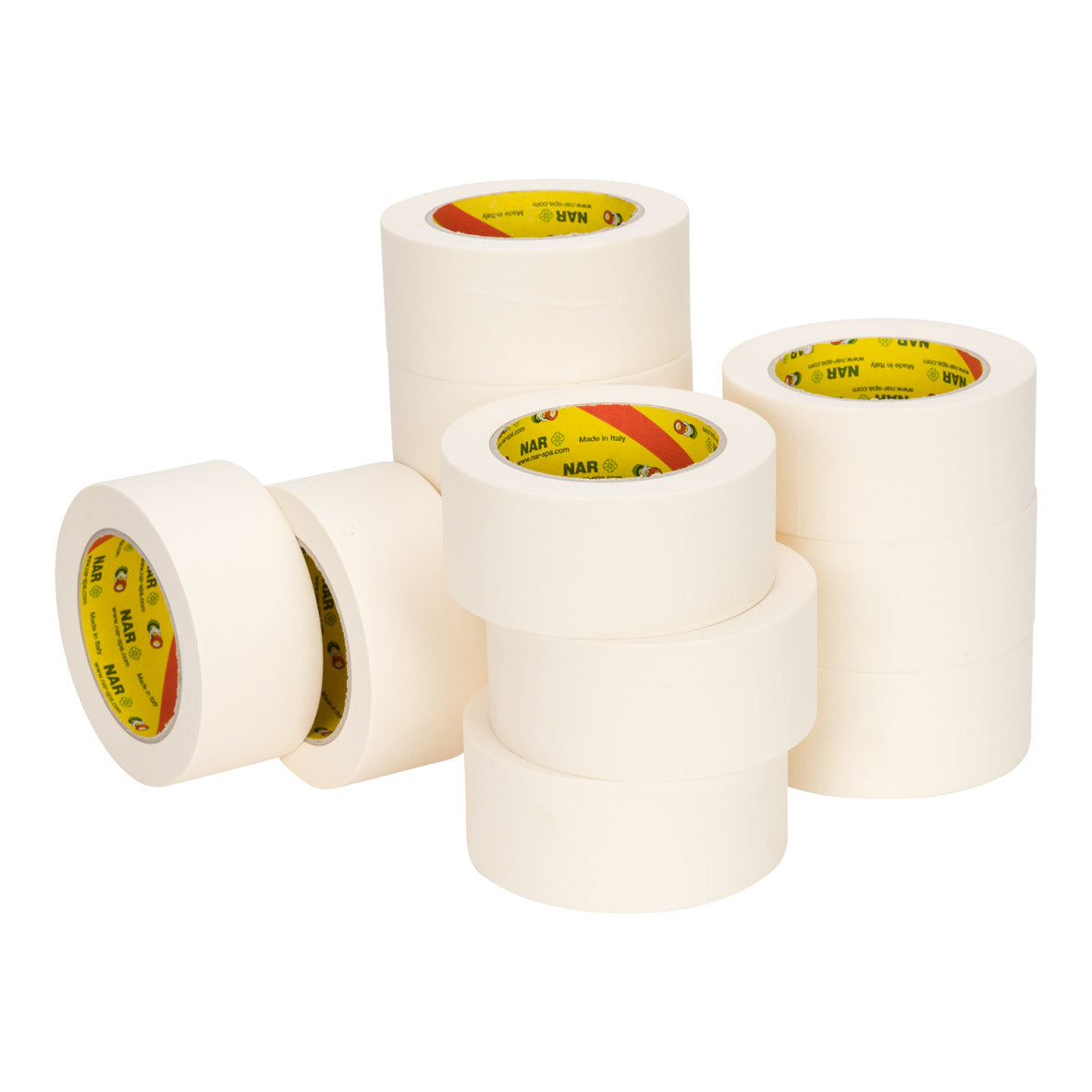 NAR - Pvc e (nar) 32 micron 50 mm x 66 meter wit | 6 stuks