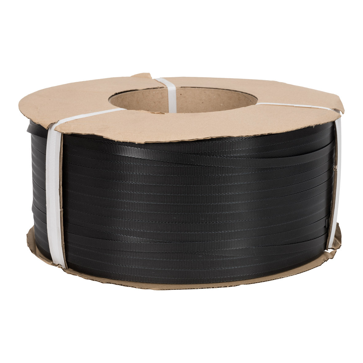 Klika - Pp band 12 mm x 055 mm 3000 meter zwart (rolkern 200 mm)