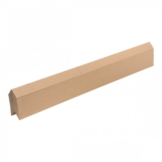 Klika - Kartonnen hoekprofielen 50 x 50 x 3 mm 82 cm bruin | 50 stuks