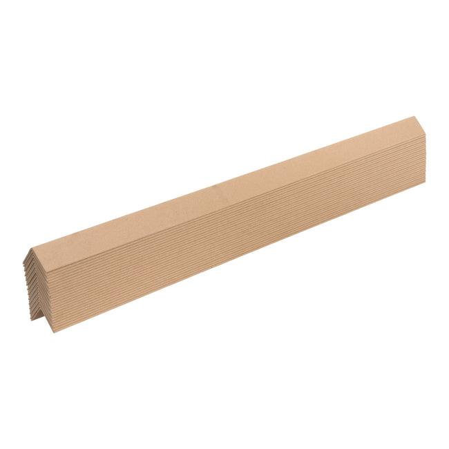 Klika - Kartonnen hoekprofielen 35 x 35 x 3 mm 100 cm bruin | 50 stuks