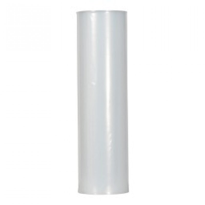 Klika - Vlakfolie verpakkingsfolie 80 cm x 500 meter. 50 micron wit